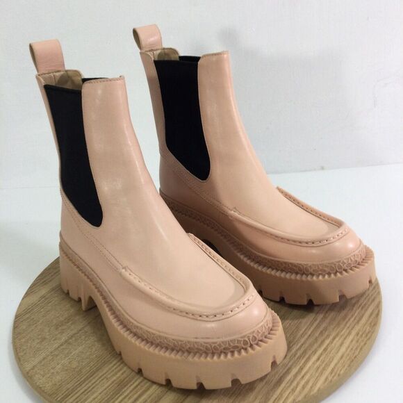 Coach Womens Joey Bootie Faded Peach Boots Shoes Size 6.5B - Picture 2 of 16